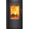 AUSTROFLAMM Kaminofen JINI XTRA | mit Sockel | Rauchrohr oben | 4kW