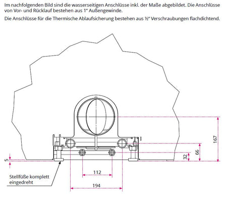 Wasser Holzvergaserofen JUPO Lohengrin Juratherm 18,5 kW Set-4
