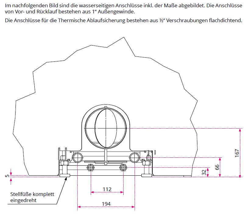 Wasser Holzvergaserofen JUPO Lohengrin Juratherm 18,5 kW Set-1