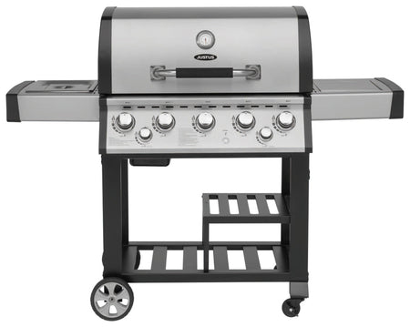 JUSTUS | Mars | Gasgrill mit offenen Gestell | 5 x 3,5 kW + 1 x 2,6 kW