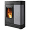 Justus | Pelletofen | Canis XL | 8 kW | Speckstein, Stahl Schwarz