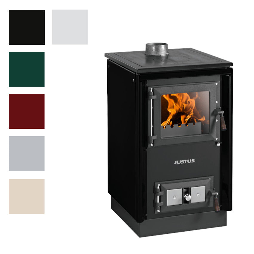 Justus Küchenofen Rustico-50 2.0 Farbwahl | klimaworld.com