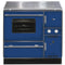 Wamsler wasserf. Küchenofen | K 148 CL | 23 kW | blau/chrom | links