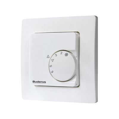 BUDERUS | Logafloor Raumthermostat Unterputz | kabelgebunden | 230 V ➔ www.klimaworld.com