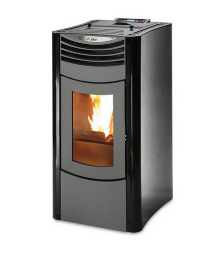 KALOR Pelletofen NUX 98 Line Mod. 12C, schwarz | klimaworld.com