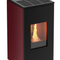 KALOR Pelletkamin | Futura - Mod 11 | 11 kW | inkl. Wi-Fi | Bordeaux