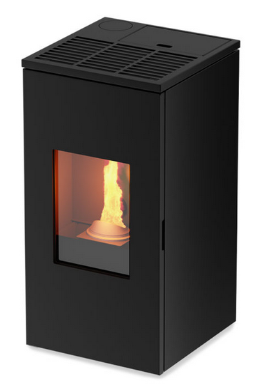 KALOR Pelletkamin Futura 11C, schwarz | klimaworld.com