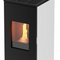 KALOR Pelletkamin | Futura - Mod 11 | 11 kW | inkl. Wi-Fi | Weiß