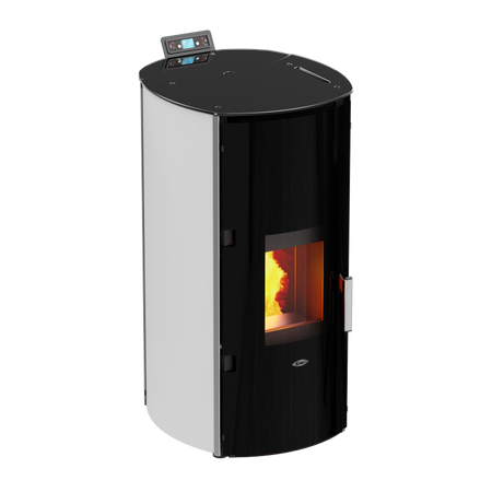 Kalor Redonda Glass Idro Mod 17 Weiß | klimaworld.com