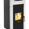 KALOR Pelletkamin | Idro Nadia 24 | wasserführend | 22 kW | Weiß