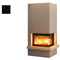 Hajduk Kaminbausatz Imperial Medium| Nero Assoluto geflammt