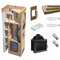 Kaminbausatz Set Maja 8 | Luftgitter weiß | 8 kW
