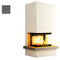 Hajduk Kaminbausatz Royal Extra für Volcano 3PLh|Dark Grey