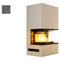 Hajduk Kaminbausatz Pure Extra für Volcano 3PLh|Dark Grey