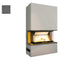 Hajduk Kaminbausatz Pure Extra für Volcano 3BTh|Dark Grey