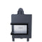 ThermoFlux Kamineinsatz TFD7-KEL | Eckscheibe links | +Option | 7 kW