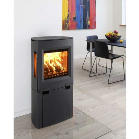 Kaminofen | Aduro 13.1 | Stahl | 3 Scheiben | großes Holzfach mit Tür | 5 kW