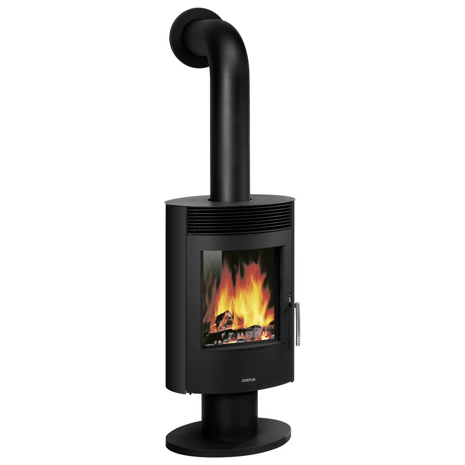 Seeland (drehbar) - Speckstein, Korpus Stahl Schwarz