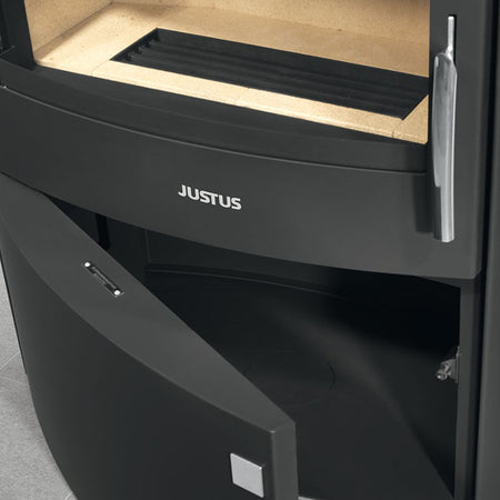 Kaminofen | Agero W+ | Stahl Schwarz 