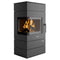 Justus | Kaminofen | Voga (W+) | 7 kW | Stahl Schwarz