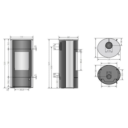 Polar Neo Vantage W+ | Maße