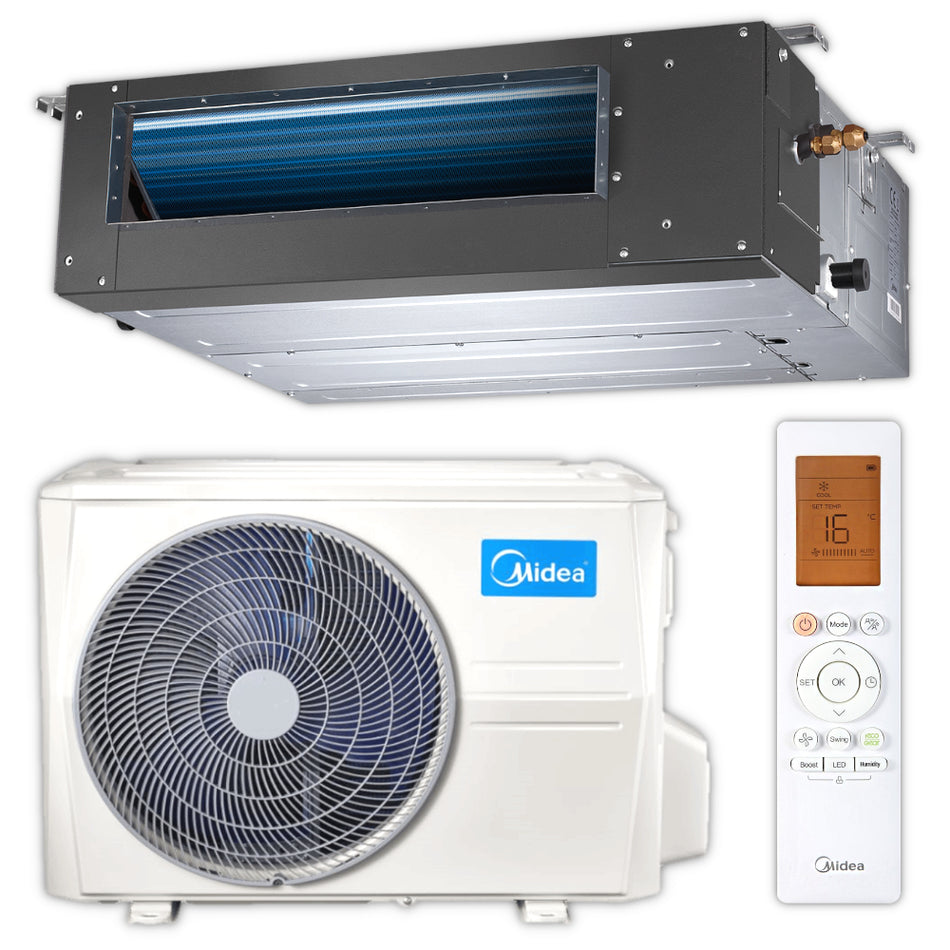 MIDEA | Kanalklimageräte-Set MTIU-12FNXD0-ME | 3,5 kW