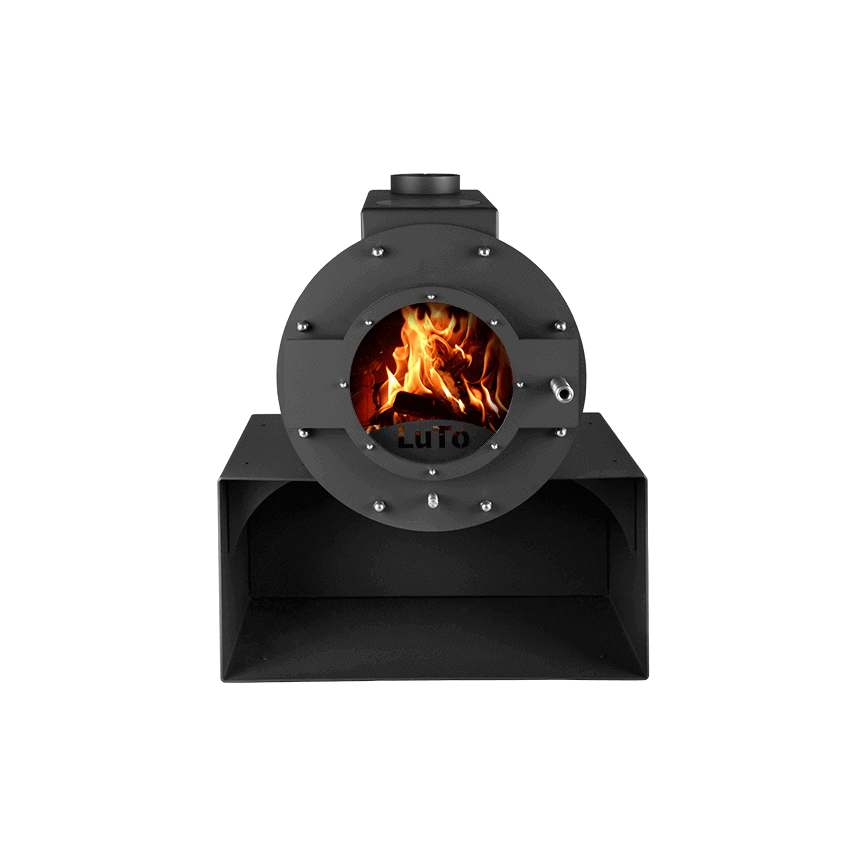 KANUK | Kaminofen Kanuk® - LUTO XV | schwarz | 15 kW