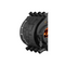 KANUK | Seitenverkleidung BRICK  für Kanuk Original 7 - 9,5 kW