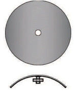 Rauchrohrkappe mit Querlatte Durchmesser 140mm