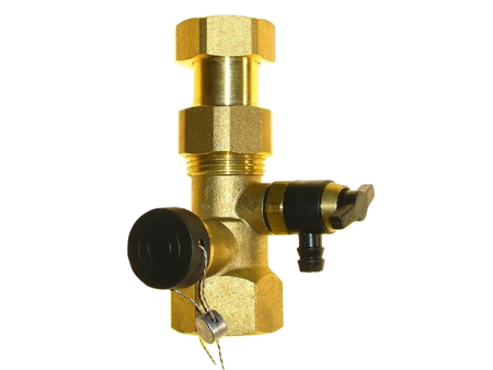 Kappenventil aus Messing 3/4 Zoll