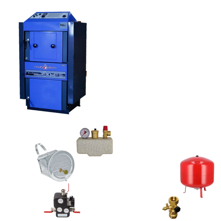 Atmos KC25S-P ohne Pelletbrenner Komplettset 1| Klimaworld.com