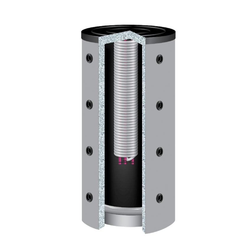 TWL Hygiene-Kombispeicher KE 1500 Querschnitt