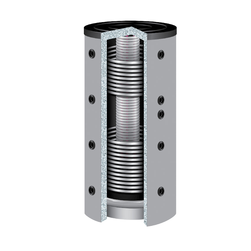 TWL Hygiene-Kombispeicher KER2 4000 Querschnitt