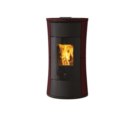 Edilkamin Pelletofen Cherie 11 Evo Keramik Bordeaux
