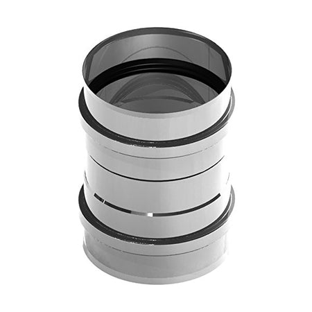 Pellet Kesselanschluss mit Doppelmuffe DN 80mm