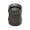Pellet Kesselanschluss mit Doppelmuffe DN 80mm gussgrau