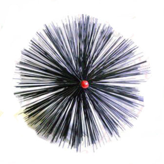 Kesselbürste Ofenbürste Kaminofenbürste Ø 180mm Gewinde M12