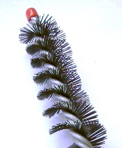 Kesselbürste Ofenbürste Ø25mmx100mm Gewinde M12 
