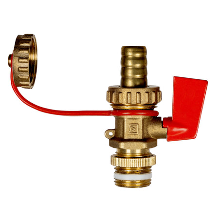 Afriso | KFE-Hahn G1/2-PTFE m.KST-Band VE12