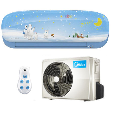 Midea Klimaanlage Kids Star 35 Inverter Wandgerät in blau mit 3,5kW