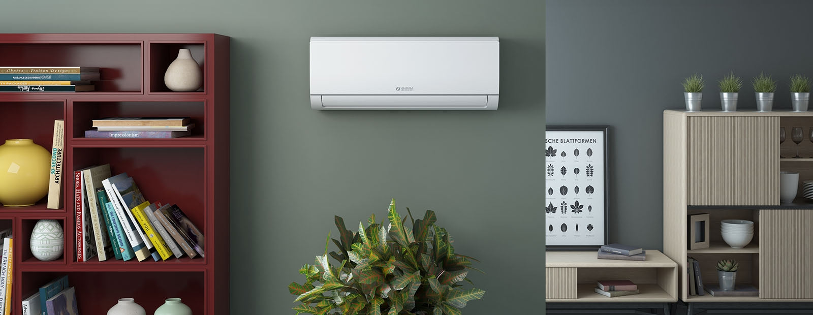 Split-Klimaanlage Klimaworld NEXA Innengerät Wohnraum