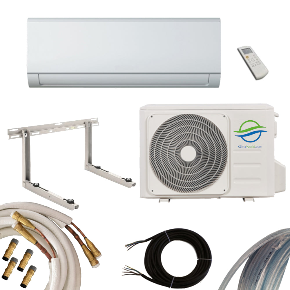Klimaanlage Klimaworld WG12 Set 3,7 kW 5m Quick Connect