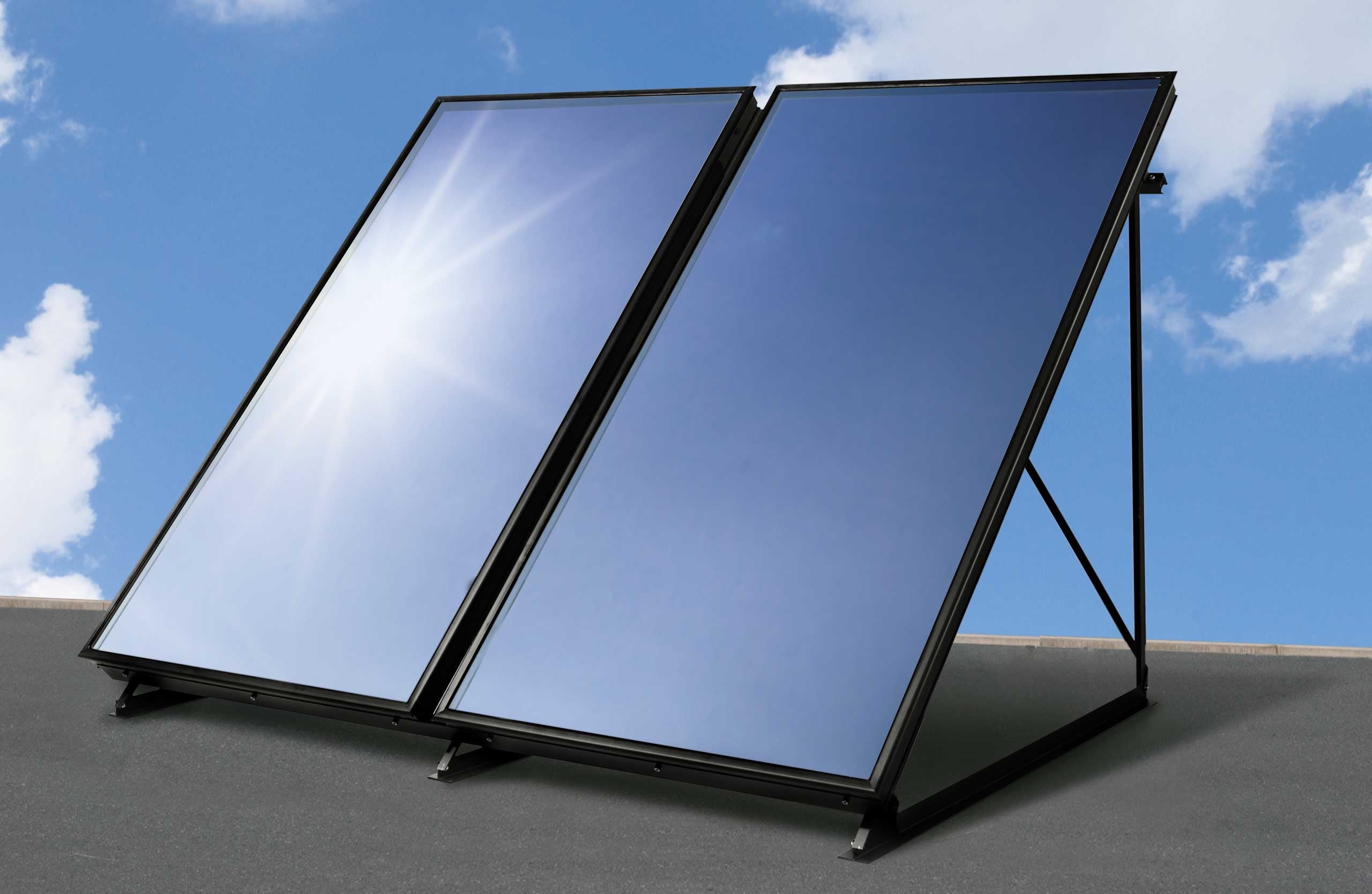 Solarpaket TFK Premium 2.3 Flachkollektorenset 14,04 m²