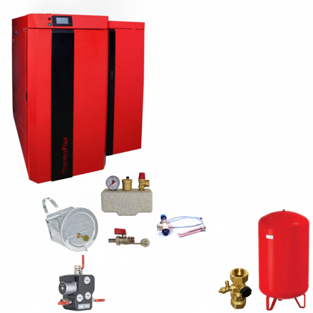 ThermoFlux Kombikessel | Pid Logic Kombi 45 kW | Komplettset 1 | Klimaworld.com