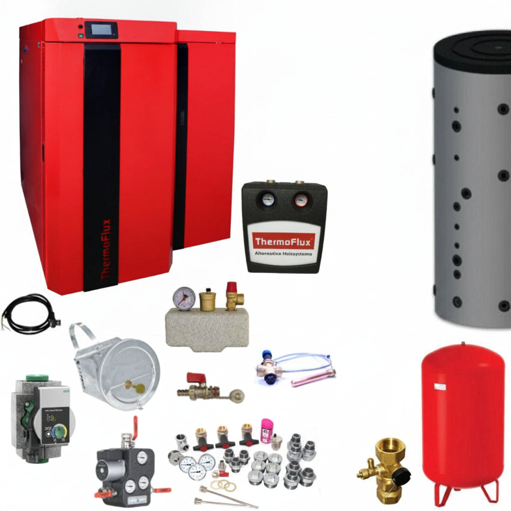 ThermoFlux Kombikessel | Pid Logic Kombi 35 kW | Komplettset 3 | Klimaworld.com