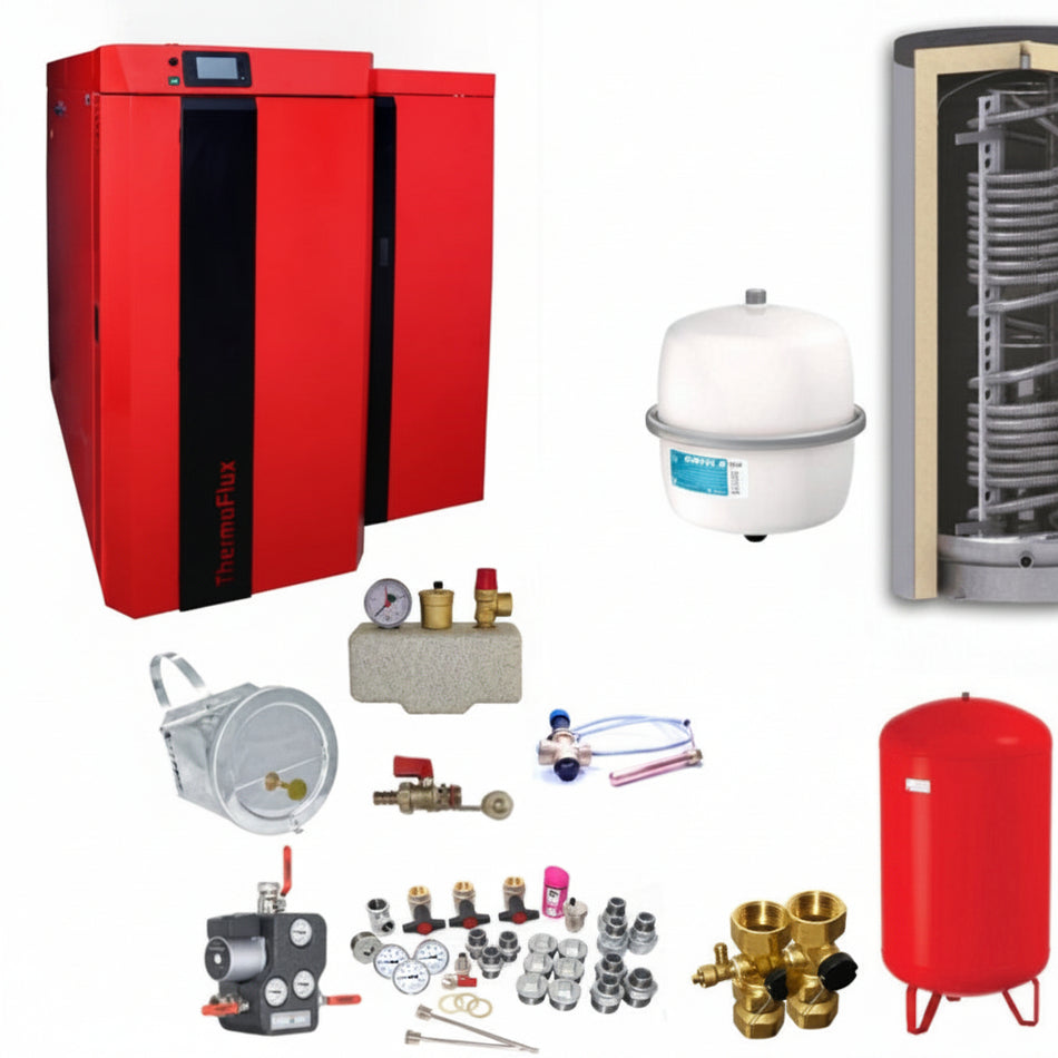 ThermoFlux Kombikessel | Pid Logic Kombi 45 kW | Komplettset 4 | Klimaworld.com