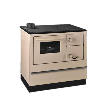 Thorma Holzherd Backfach links / Rauchrohr links Fiko Deluxe