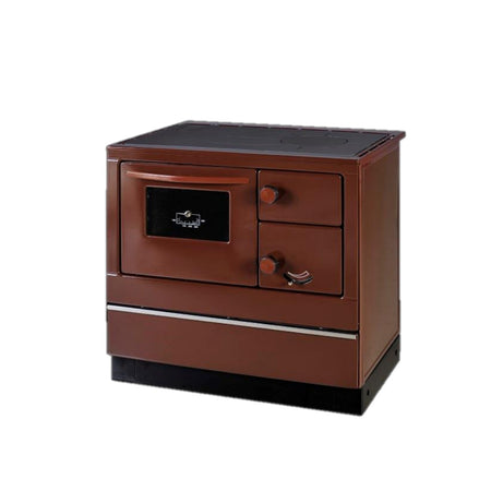 Thorma | Holzherd | Ökonom85/Fikodeluxe | Links| braun | 7 kW