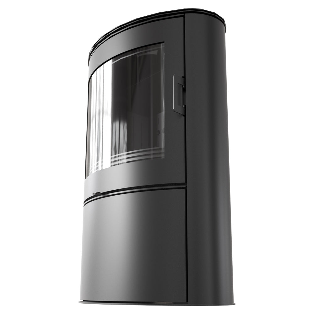 Kratki Kaminofen Koza AB S/2/BLACK | gebogene Scheibe | 10 kW
www.klimaworld.com
