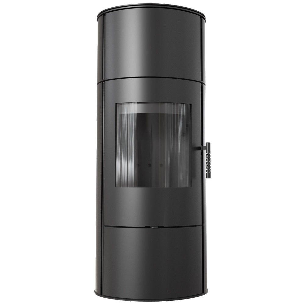 Kratki Kaminofen Koza Rollo Black Front | klimaworld.com